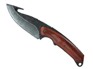 ★ StatTrak™ Gut Knife | Damascus Steel (Battle-Scarred)