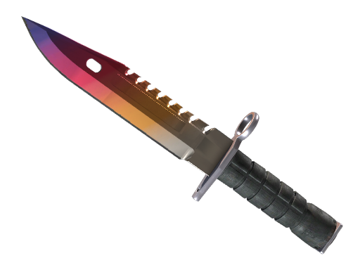 ★ StatTrak™ M9 Bayonet | Fade (Minimal Wear)