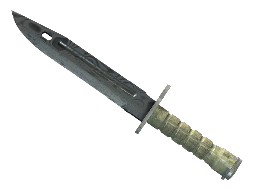 ★ StatTrak™ Bayonet | Damascus Steel (Battle-Scarred)