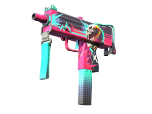 StatTrak™ MAC-10 | Neon Rider (Field-Tested)