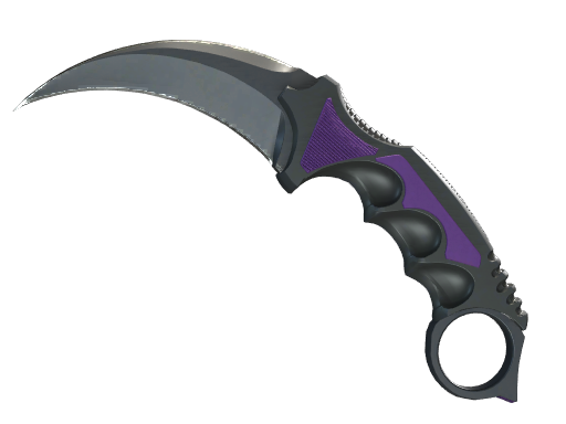 ★ StatTrak™ Karambit | Ultraviolet (Minimal Wear)