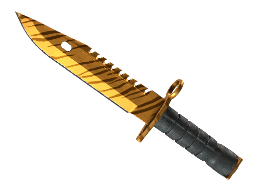 ★ StatTrak™ M9 Bayonet | Tiger Tooth (Minimal Wear)