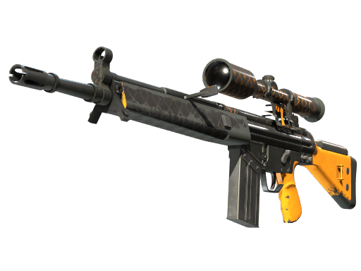 G3SG1 | Orange Kimono (Well-Worn)