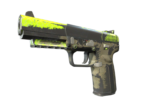 Five-SeveN | Neon Kimono (Battle-Scarred)
