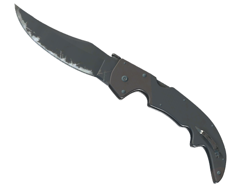 ★ Falchion Knife | Night (Well-Worn)