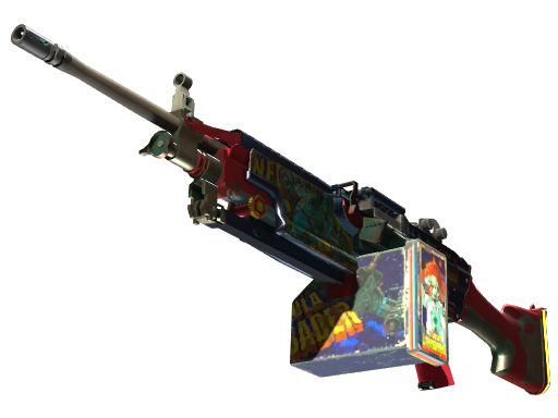 StatTrak™ M249 | Nebula Crusader (Field-Tested)