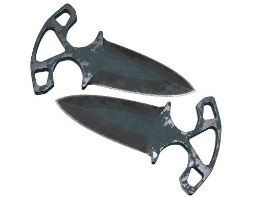 ★ Shadow Daggers | Night (Battle-Scarred)