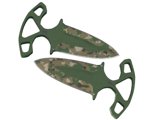 ★ Shadow Daggers | Forest DDPAT (Well-Worn)