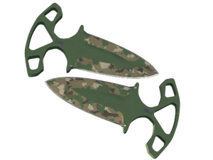 ★ Shadow Daggers | Forest DDPAT (Well-Worn)