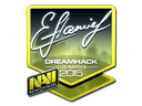 Sticker | flamie (Foil) | Cluj-Napoca 2015