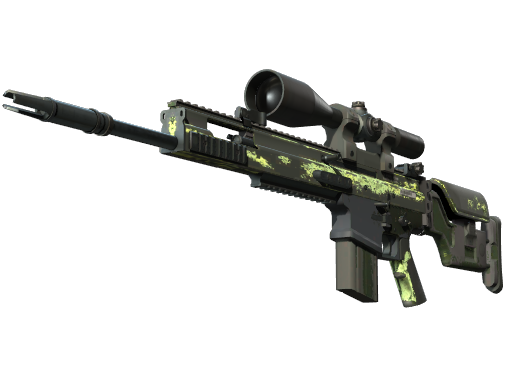 StatTrak™ SCAR-20 | Outbreak (Battle-Scarred)