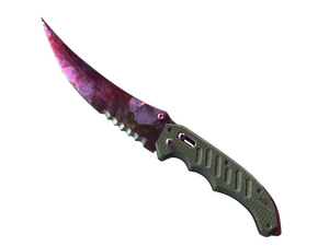 ★ StatTrak™ Flip Knife | Doppler Phase 2 (Minimal Wear)