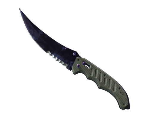 ★ StatTrak™ Flip Knife | Doppler Black Pearl (Factory New)
