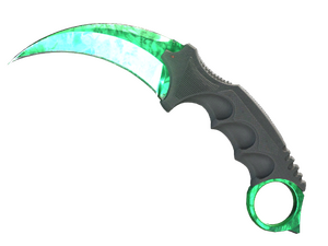 ★ StatTrak™ Karambit | Gamma Doppler Emerald (Factory New)