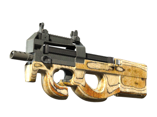 StatTrak™ P90 | Shapewood (Minimal Wear)