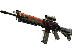 ST™ SG 553 | Danger Close