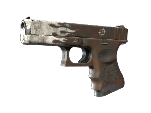 StatTrak™ Glock-18 | Oxide Blaze (Well-Worn)