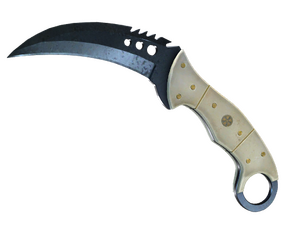 ★ StatTrak™ Talon Knife | Blue Steel (Well-Worn)