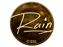 Sticker | rain (Gold) | Katowice 2019