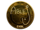 Sticker | ableJ (Gold) | Katowice 2019