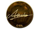 Sticker | Attacker (Gold) | Katowice 2019