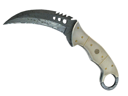 ★ Talon Knife | Damascus Steel (Battle-Scarred)