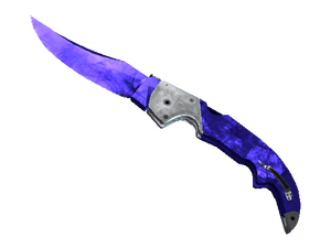 ★ Falchion Knife | Doppler Sapphire (Minimal Wear)