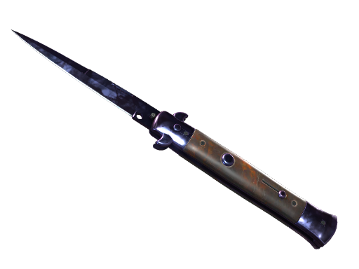 ★ StatTrak™ Stiletto Knife | Doppler Black Pearl (Factory New)