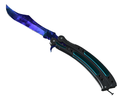 ★ Butterfly Knife | Doppler Sapphire (Minimal Wear)