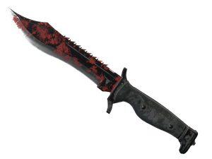 ★ StatTrak™ Bowie Knife | Crimson Web (Battle-Scarred)