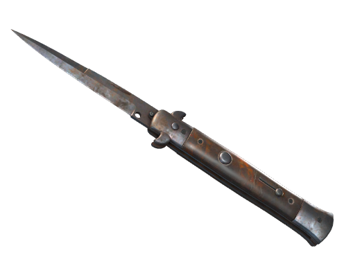 ★ Stiletto Knife | Rust Coat (Well-Worn)
