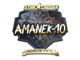 Sticker | AmaNEk (Gold) | Berlin 2019