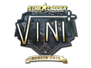 Sticker | VINI (Gold) | Berlin 2019