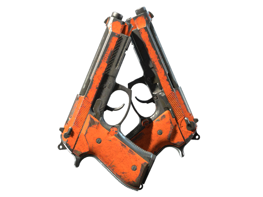 Souvenir Dual Berettas | Demolition (Battle-Scarred)