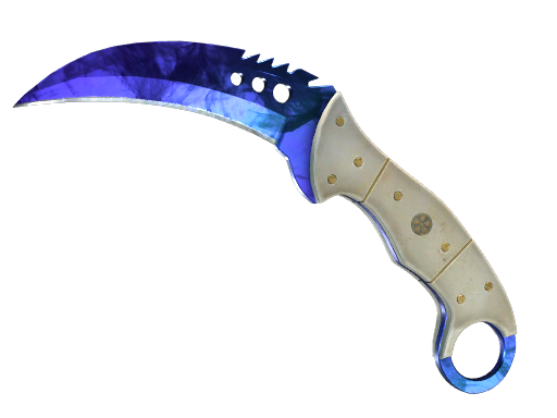 ★ StatTrak™ Talon Knife | Doppler Sapphire (Minimal Wear)