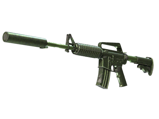 M4A1-S | Moss Quartz (Well-Worn)