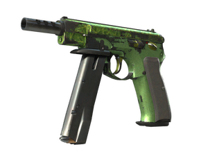 CZ75-Auto | Emerald Quartz (Battle-Scarred)