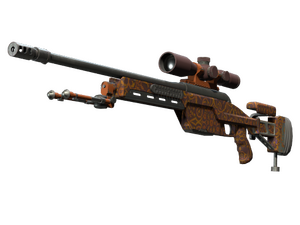 SSG 08 | Orange Filigree