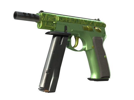 CZ75-Auto | Emerald Quartz (Minimal Wear)