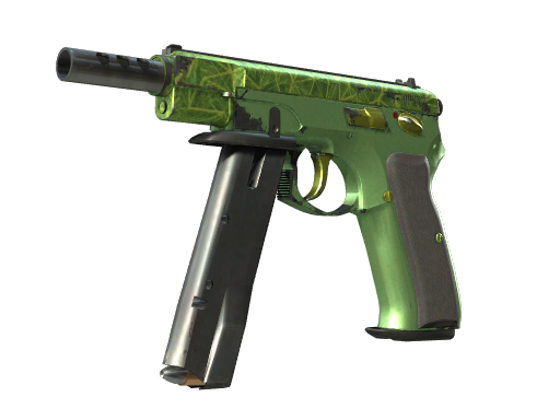 CZ75-Auto | Emerald Quartz (Well-Worn)