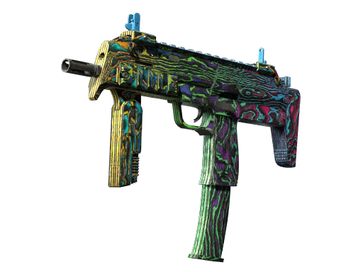 StatTrak™ MP7 | Neon Ply (Field-Tested)
