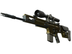 SCAR-20 | Brass (Battle-Scarred)