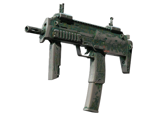 MP7 | Teal Blossom (Battle-Scarred)