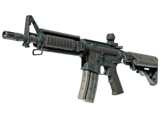 M4A4 | Dark Blossom (Battle-Scarred)