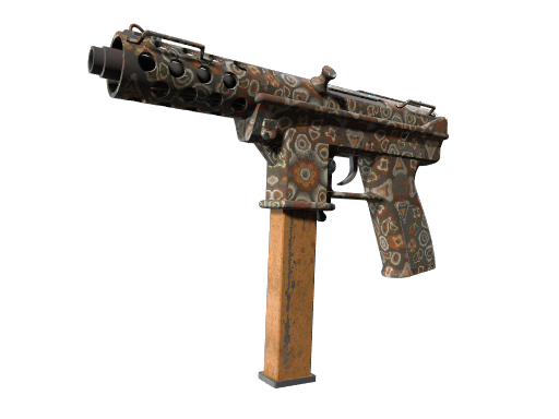 Tec-9 | Orange Murano (Battle-Scarred)