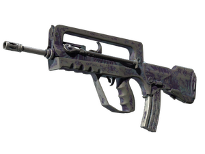 FAMAS | Sundown (Battle-Scarred)