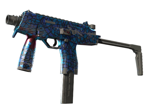 MP9 | Stained Glass (Well-Worn)