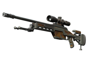 SSG 08 | Orange Filigree (Battle-Scarred)