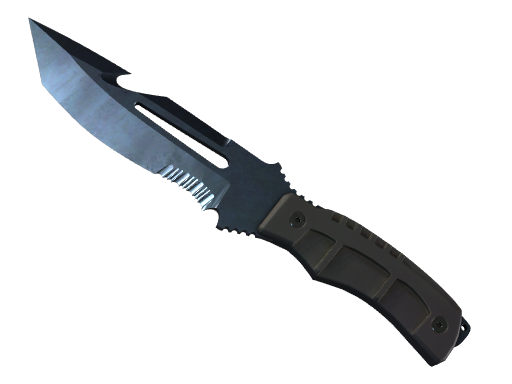 ★ Survival Knife | Blue Steel (Minimal Wear)