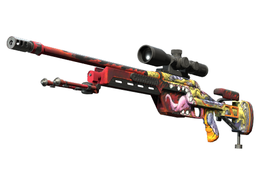 SSG 08 | Bloodshot (Minimal Wear)